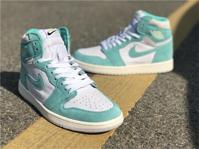 PK God Air Jordan 1 Turbo Green retail materials ready to ship